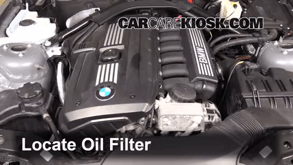 Oil & Filter Change BMW Z4 (2009-2016) - 2011 BMW Z4 sDrive30i 3.0L 6 Cyl.